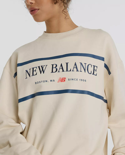 New Balance Athletics - Nautical Lobster Crew - Linen Crewneck New Balance