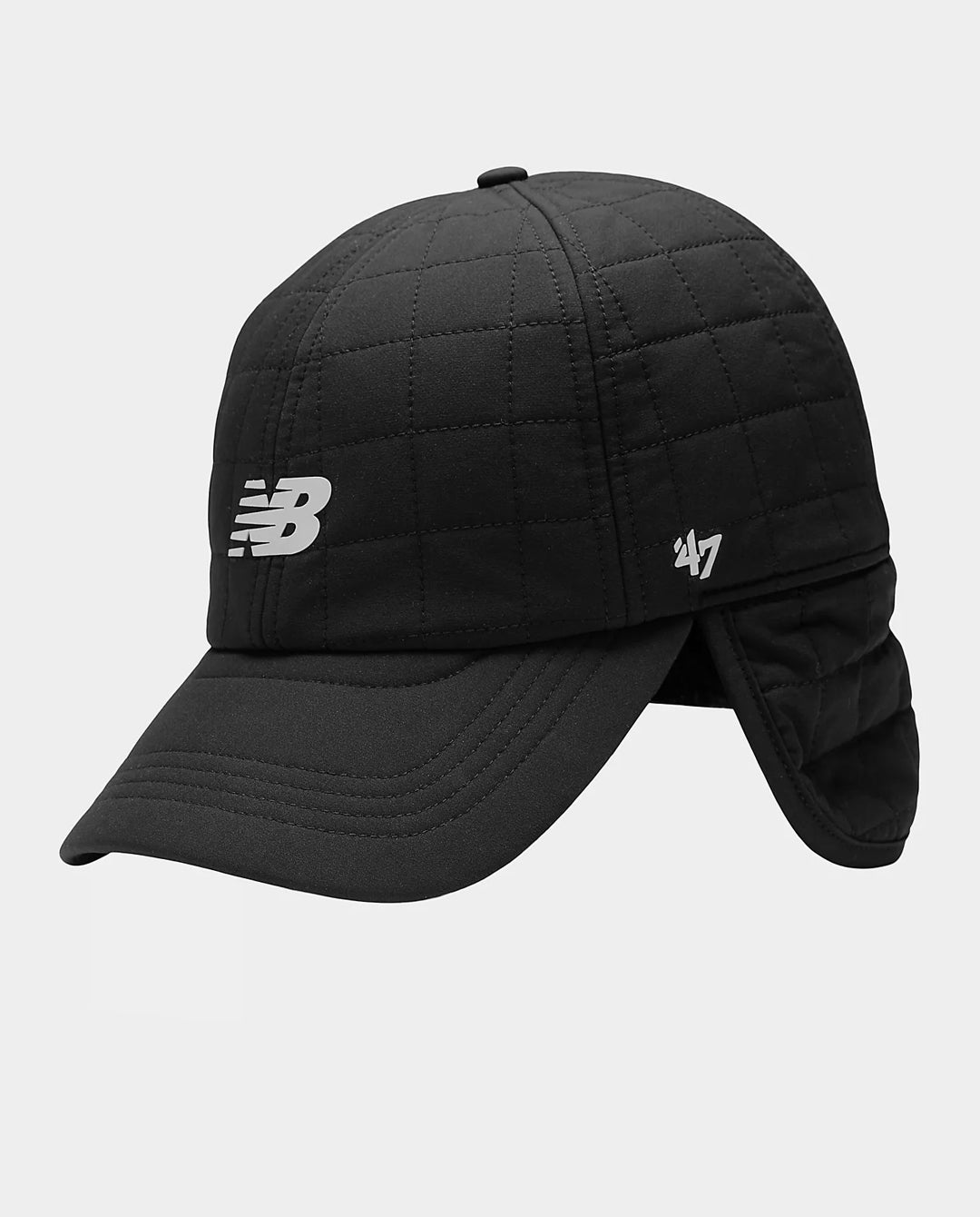 New Balance x 47 Brand - ’47 Clean Up Earflap Hat - Black Hats New Balance