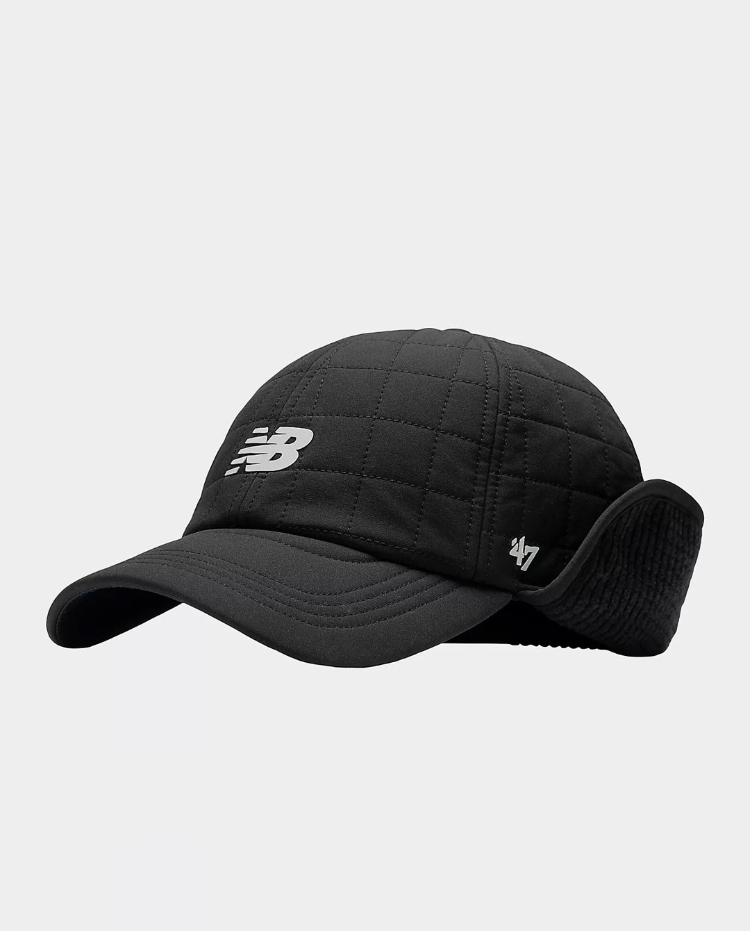 New Balance x 47 Brand - ’47 Clean Up Earflap Hat - Black Hats New Balance