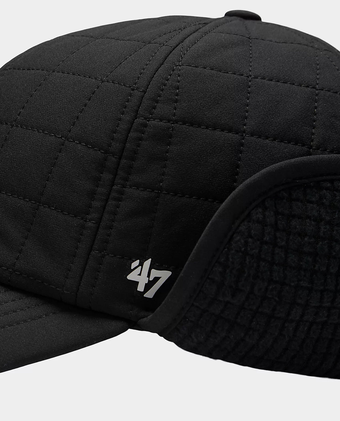 New Balance x 47 Brand - ’47 Clean Up Earflap Hat - Black Hats New Balance