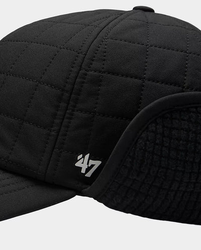 New Balance x 47 Brand - ’47 Clean Up Earflap Hat - Black Hats New Balance