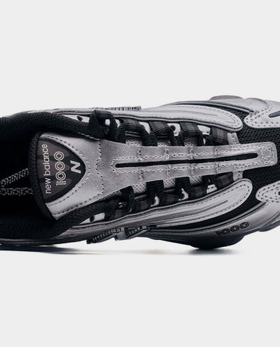 New Balance - 1000 Shoe - Black/Silver Metallic Shoes New Balance