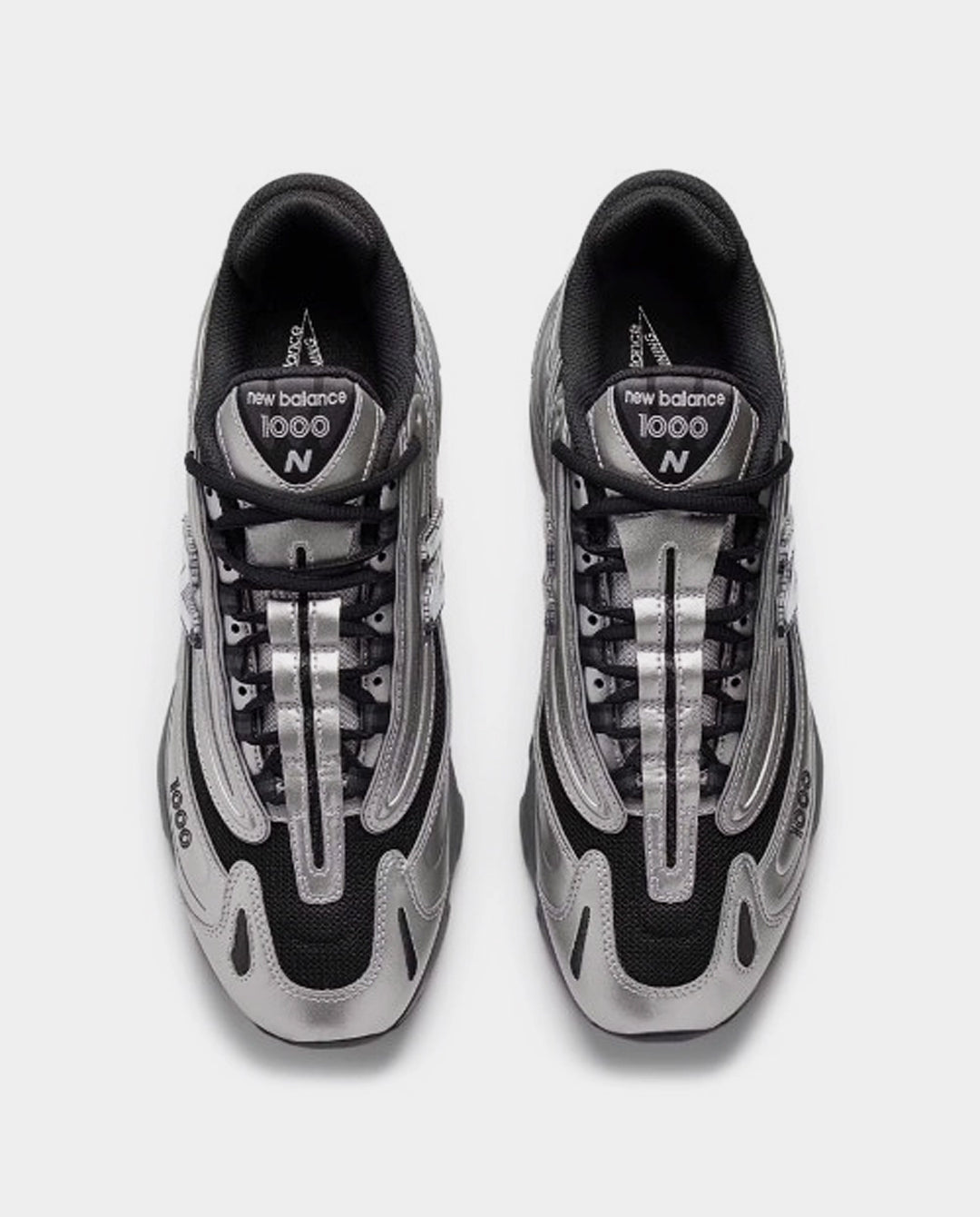 New Balance - 1000 Shoe - Black/Silver Metallic Shoes New Balance