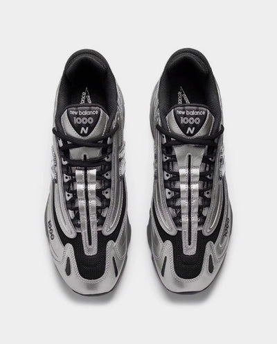 New Balance - 1000 Shoe - Black/Silver Metallic Shoes New Balance
