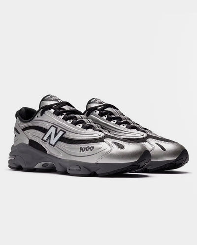 New Balance - 1000 Shoe - Black/Silver Metallic Shoes New Balance