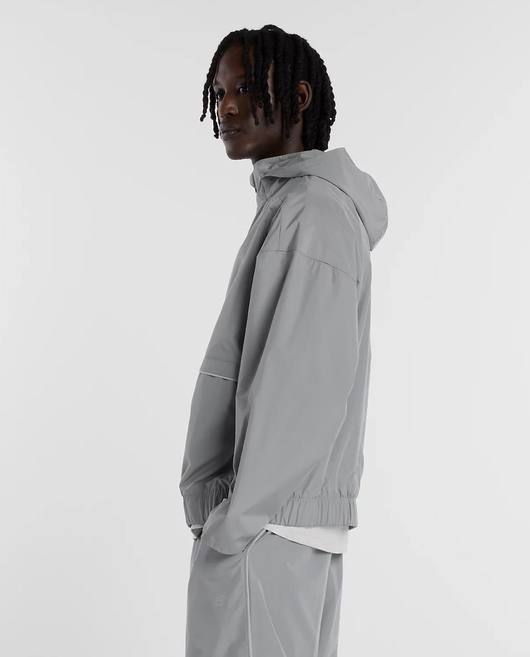 New Balance Elusive Shell Jacket - Slate Grey | FallenFront