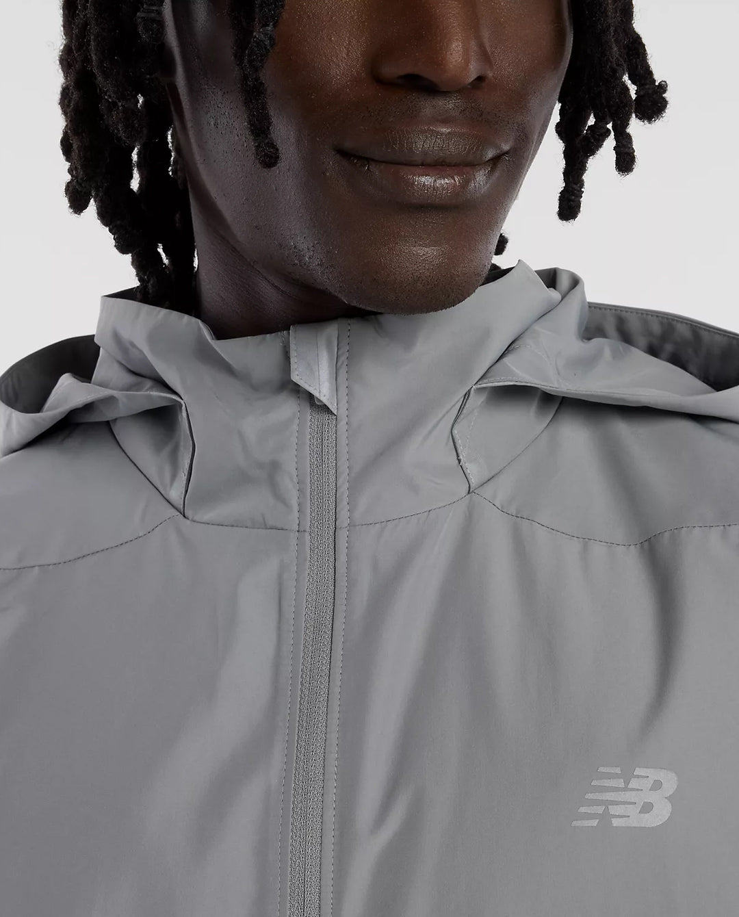 New Balance Elusive Shell Jacket - Slate Grey | FallenFront