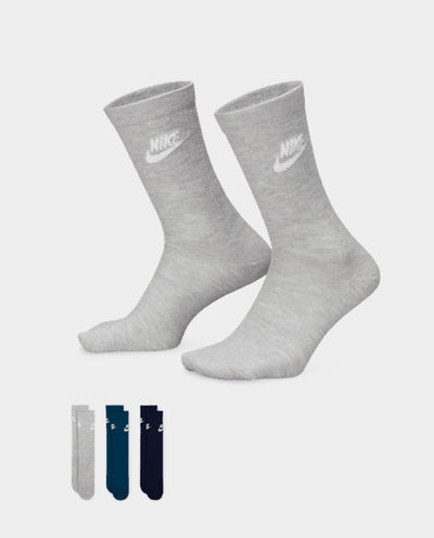 Nike - Everyday Essential Crew Socks - Blues/Grey Socks Nike
