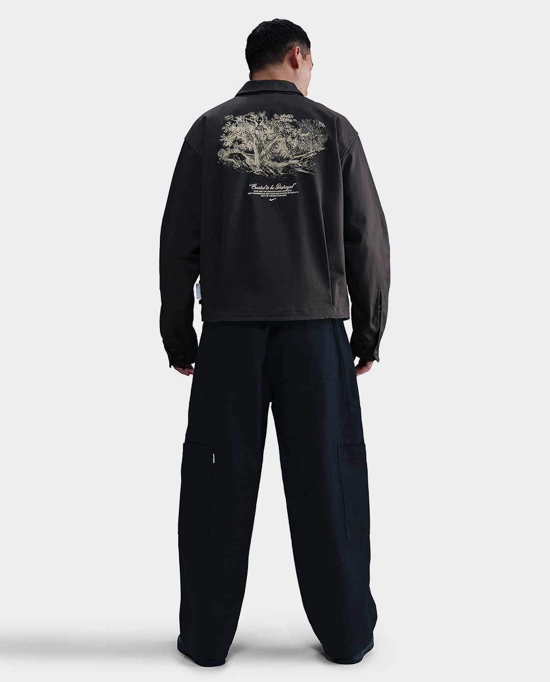 Nike - Life Field Jacket - Anthracite/Light Khaki