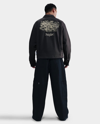 Nike - Life Field Jacket - Anthracite/Light Khaki