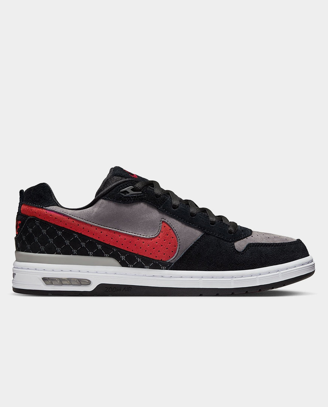 Nike - Paul Rodriguez Zoom Air Low - Black/Varsity Red/Flint Grey Shoes Nike