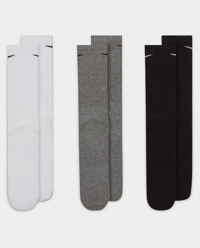 Nike - Everyday Cushioned 3pk Crew Sock - Multi Socks Nike   