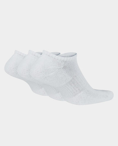 Nike - Everyday Cushioned No-Show 3pk Sock - White Socks Nike   