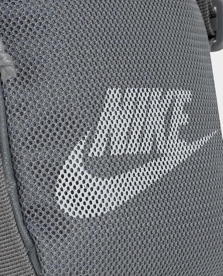 grey nike backpack mesh