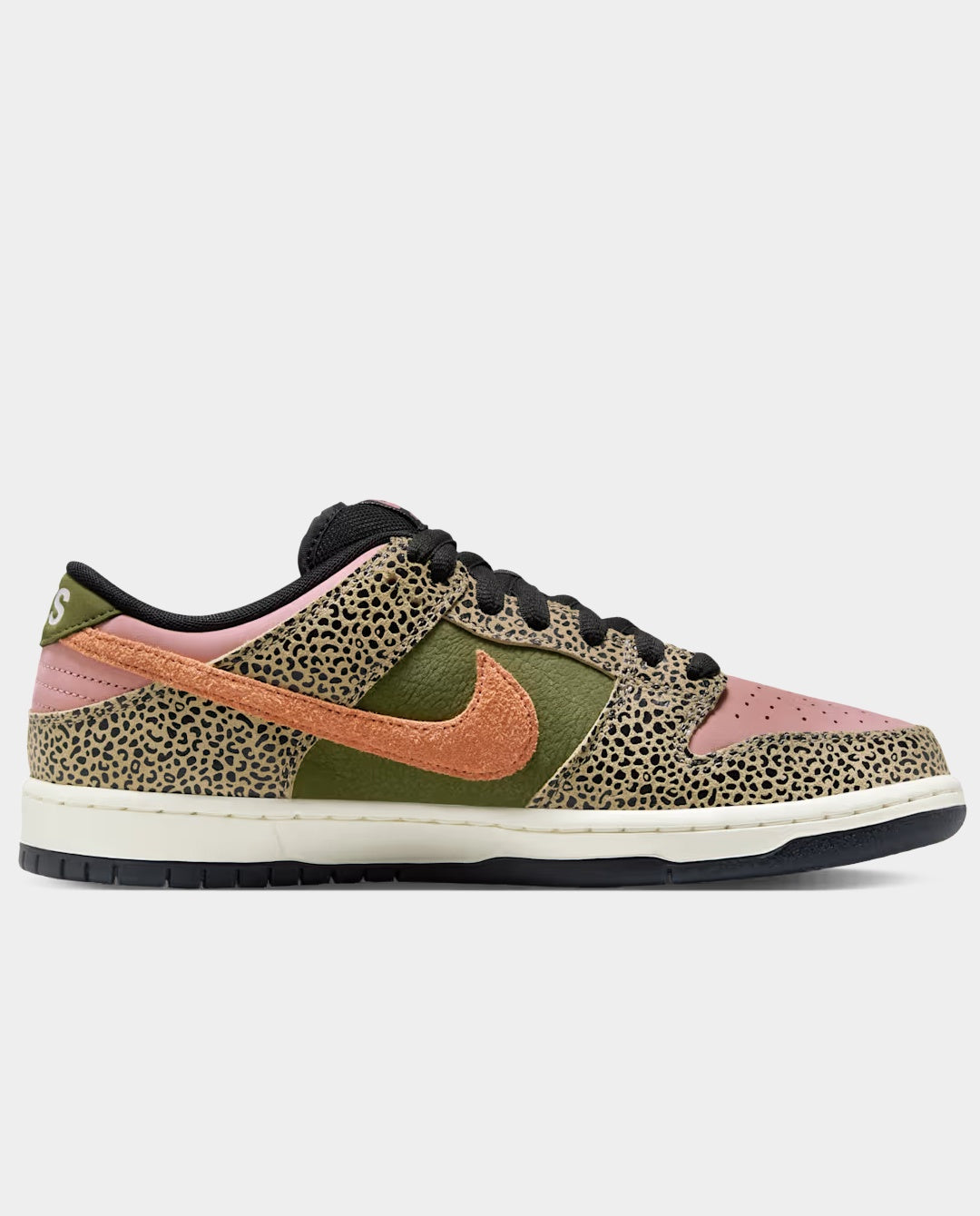 Nike SB - Dunk Low Pro QS x Arts Rec - Rust Pink and Rough Green Shoes Nike