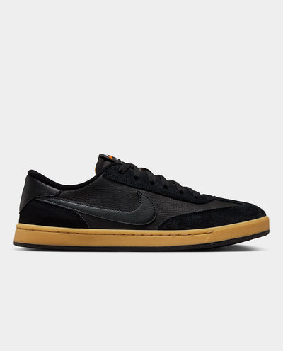 Nike SB - FC Classic - Black/Anthracite Black/Vivid Orange Shoes Nike