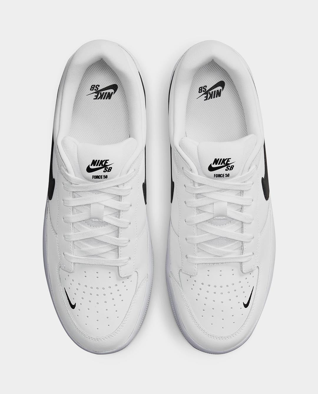 Nike SB - Force 58 PRM Shoe - White Shoes Nike