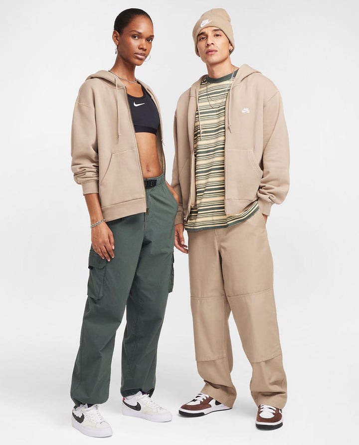 Nike Apparel Nike Cargo Khaki Hoodie Nike SB Full Zip Fleece