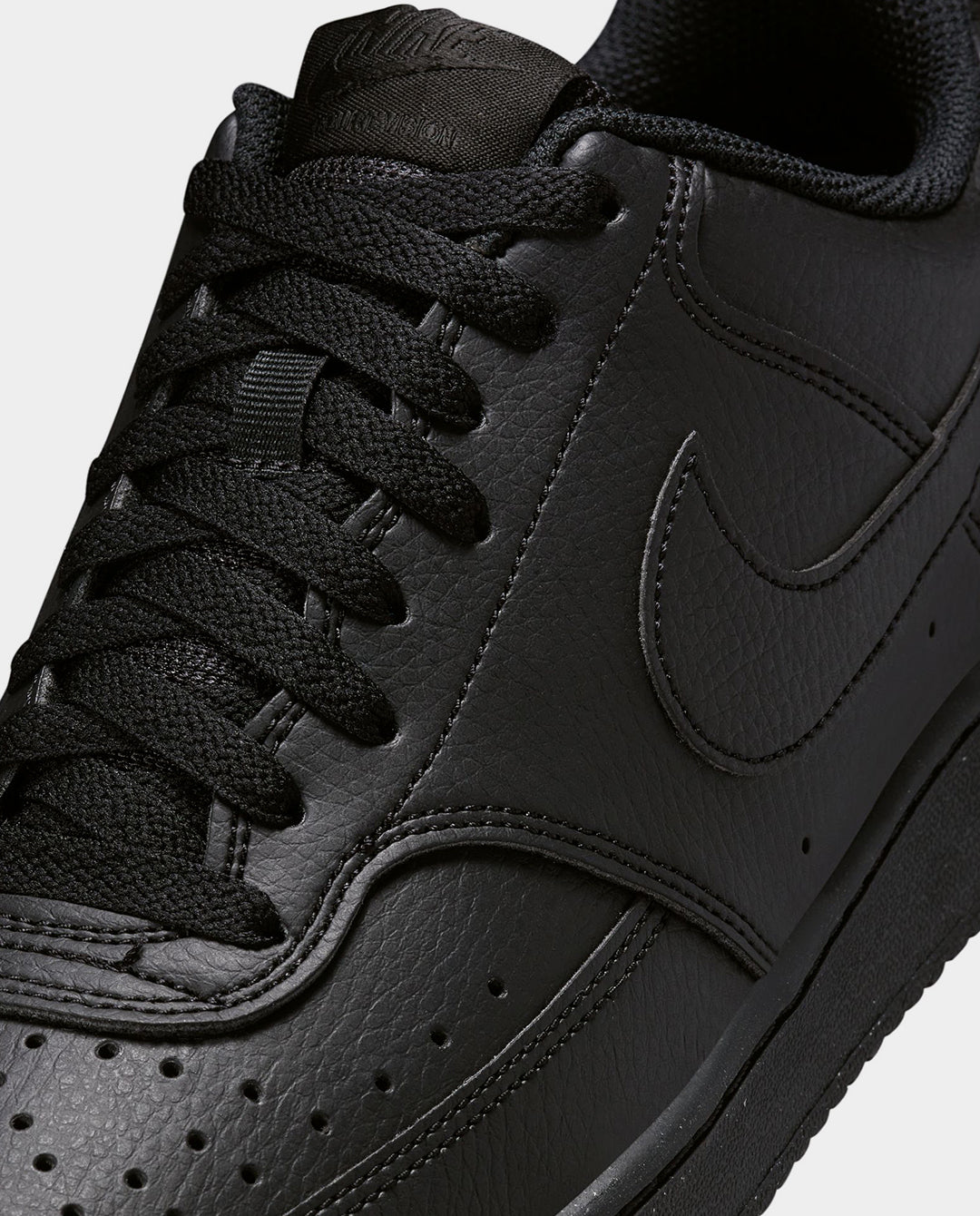 Nike - Court Vision Low Shoe - Black Shoes Nike