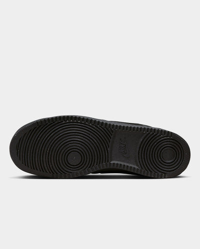 Nike - Court Vision Low Shoe - Black Shoes Nike