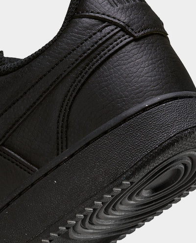 Nike - Court Vision Low Shoe - Black Shoes Nike