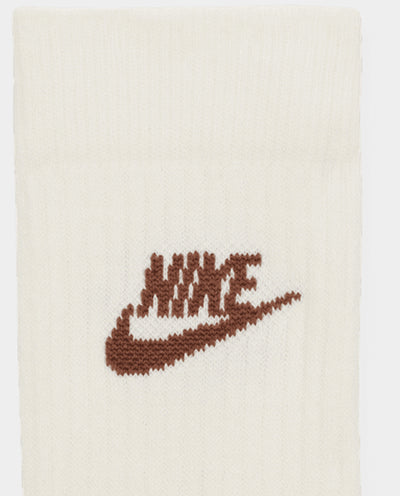 Nike - Everyday Essential Crew Socks - Brown/Taupe Socks Nike