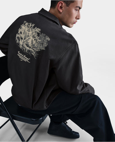 Nike - Life Field Jacket - Anthracite/Light Khaki