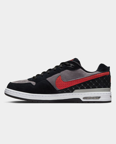 Nike - Paul Rodriguez Zoom Air Low - Black/Varsity Red/Flint Grey Shoes Nike