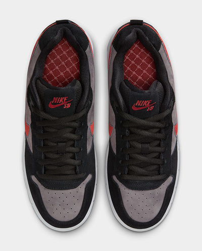 Nike - Paul Rodriguez Zoom Air Low - Black/Varsity Red/Flint Grey Shoes Nike