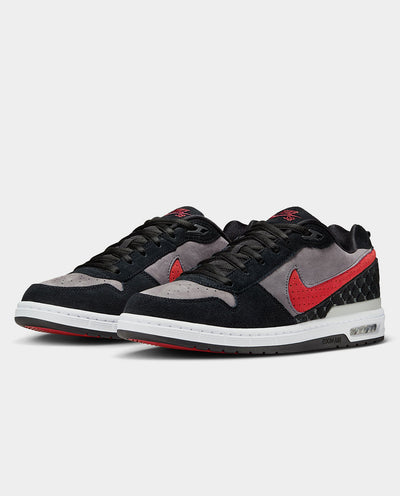 Nike - Paul Rodriguez Zoom Air Low - Black/Varsity Red/Flint Grey Shoes Nike