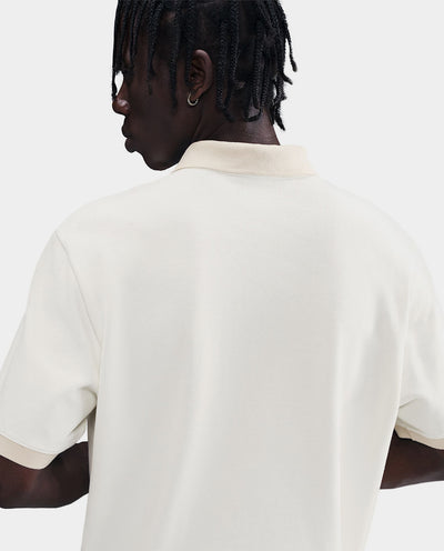 Nike Life - Heavyweight Polo Shirt - Sail/Light Khaki/Medium Olive Nike