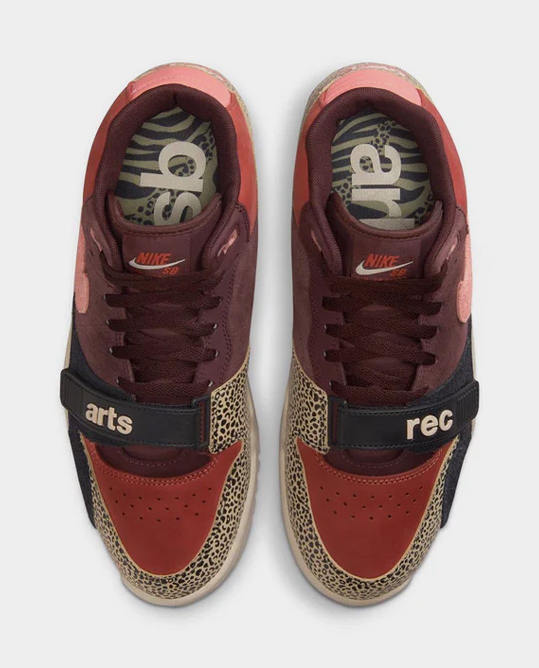 Nike SB - Air Trainer QS x Arts Rec - Limestone/Pink Quartz-Earth-Dusty Peach Shoes Nike