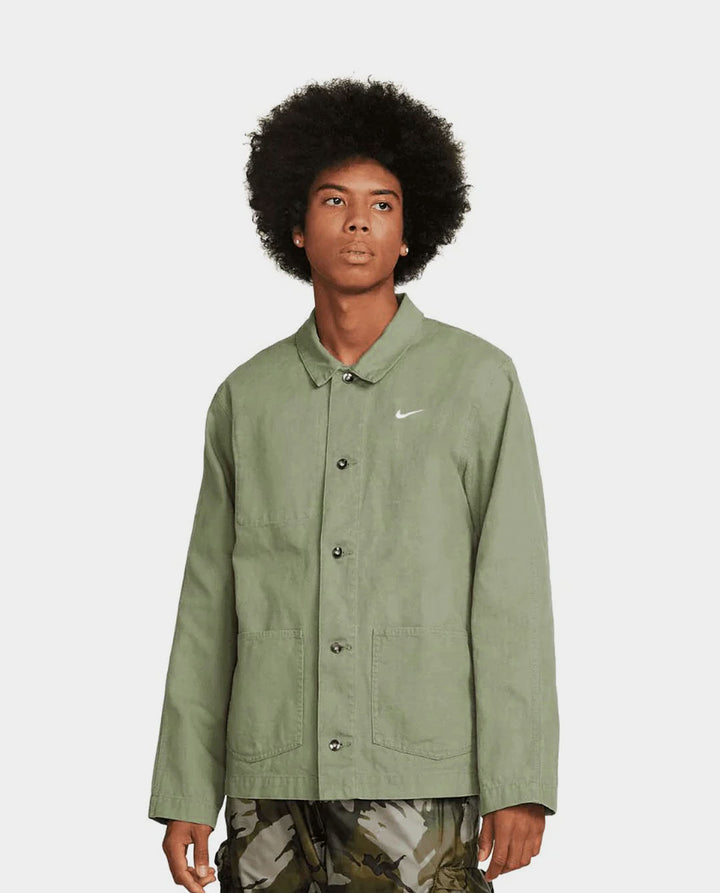 nike jacket olive green