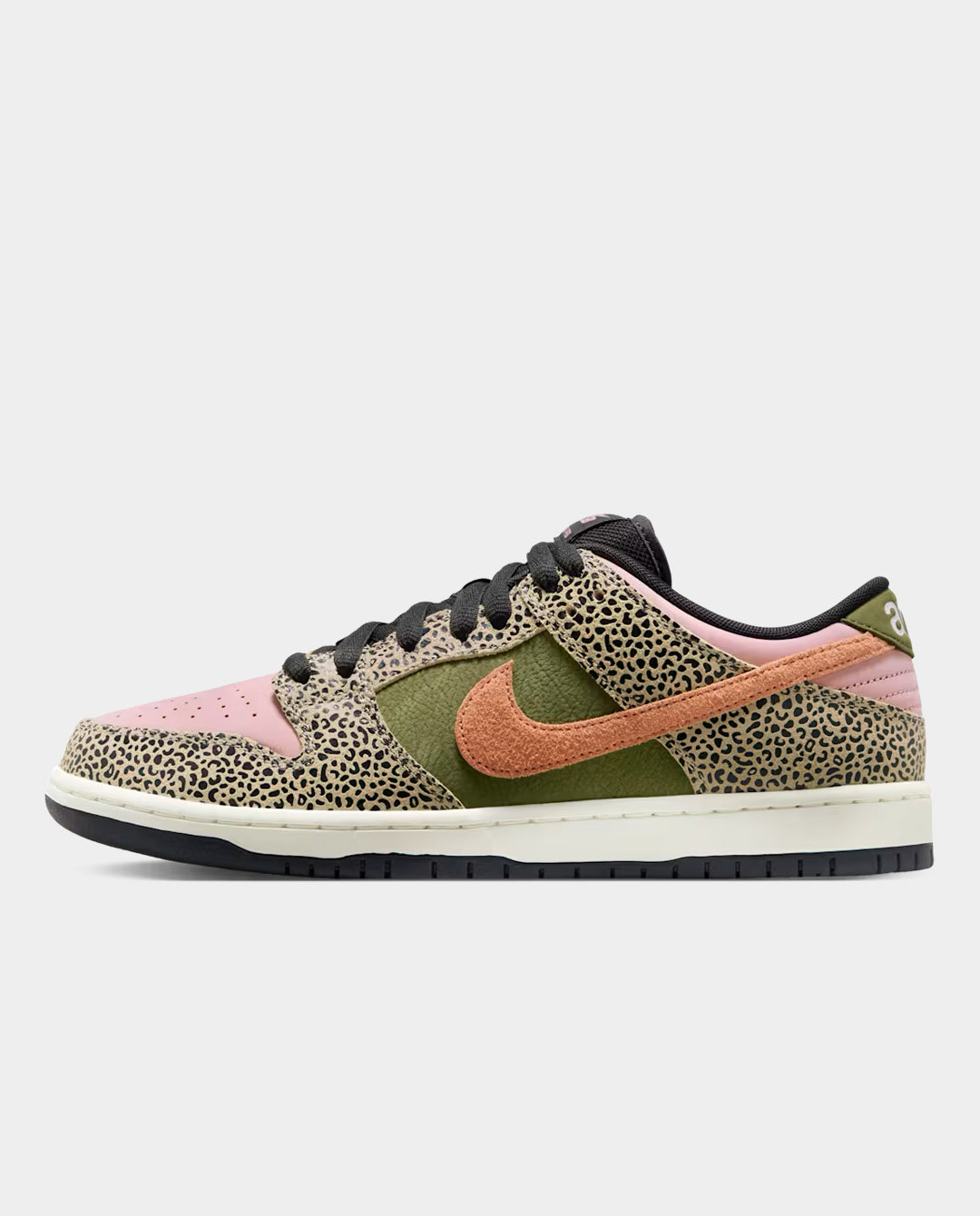 Nike SB - Dunk Low Pro QS x Arts Rec - Rust Pink and Rough Green Shoes Nike