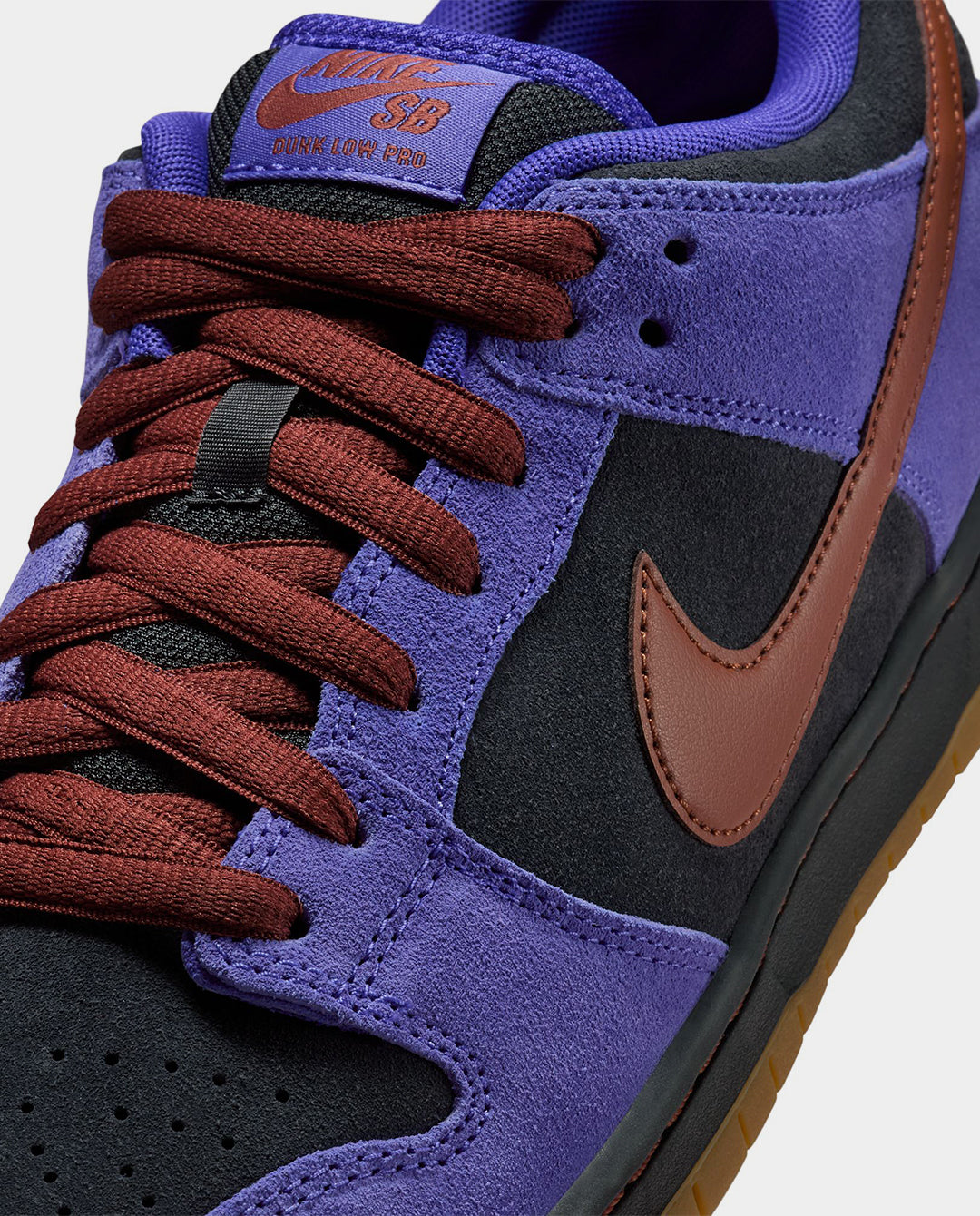 Nike SB - Dunk Low Pro Shoe - Persian Violet/Cinnamon/Off Noir Shoes Nike
