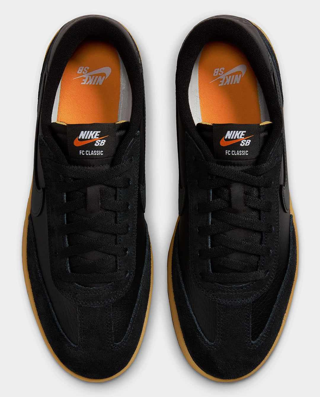 Nike SB - FC Classic - Black/Anthracite Black/Vivid Orange Shoes Nike
