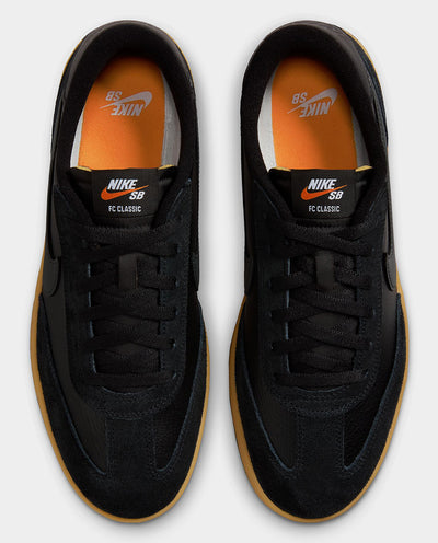 Nike SB - FC Classic - Black/Anthracite Black/Vivid Orange Shoes Nike