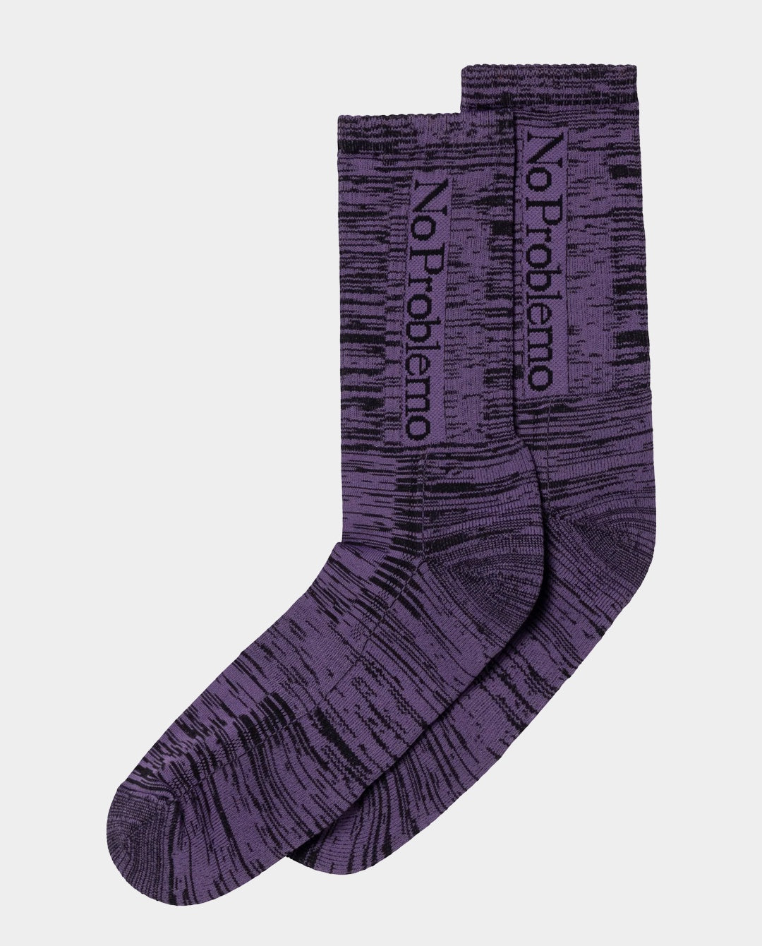 No Problemo - Glitch Sock - Purple Socks No Problemo