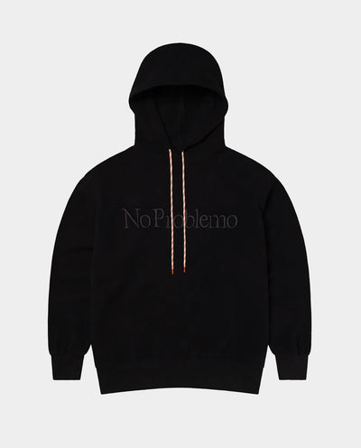 No Problemo - Reverse Fleece Hoodie - Black Hoodies No Problemo