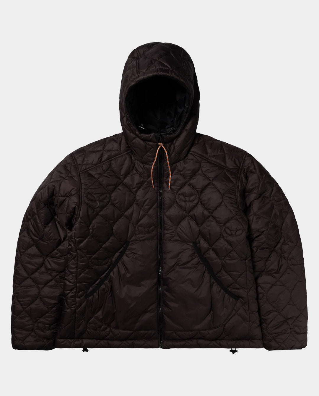 No Problemo - Reversible Alien-O Puffer Jacket - Brown Jackets No Problemo