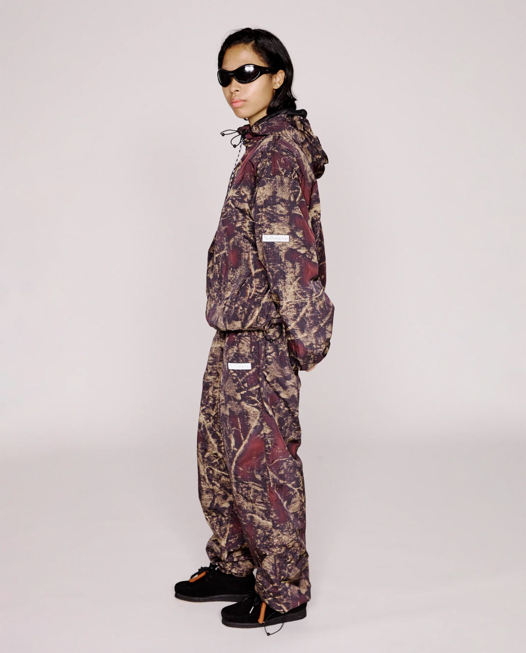 No Problemo - Forest Glitch Nylon Pant - Camo Pants No Problemo