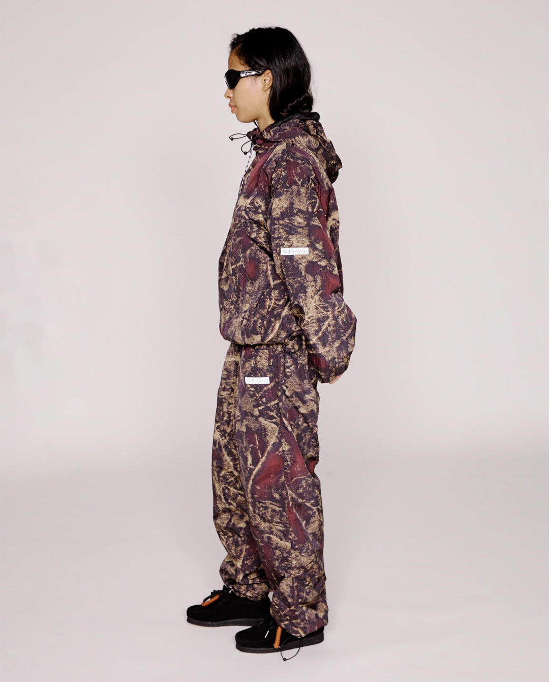 No Problemo - Forest Glitch Nylon Pant - Camo Pants No Problemo