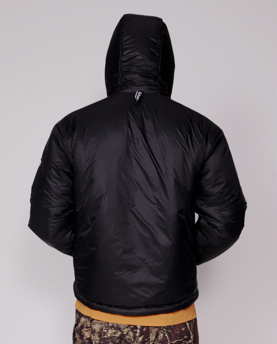 No Problemo - Reversible Alien-O Puffer Jacket - Brown Jackets No Problemo