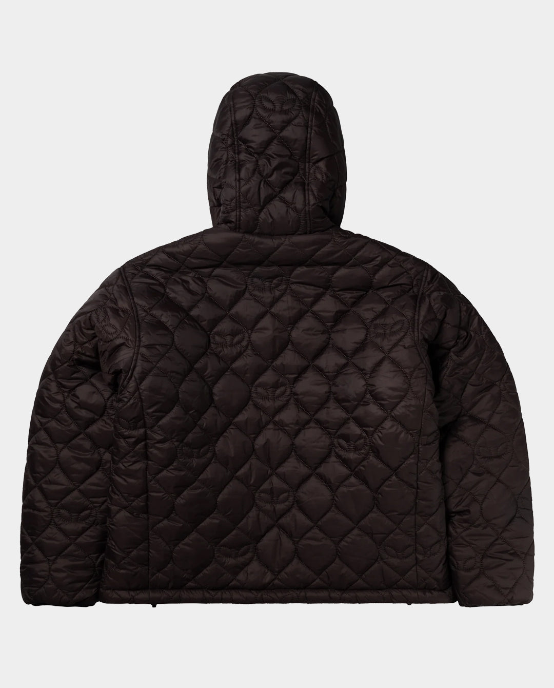 No Problemo - Reversible Alien-O Puffer Jacket - Brown Jackets No Problemo