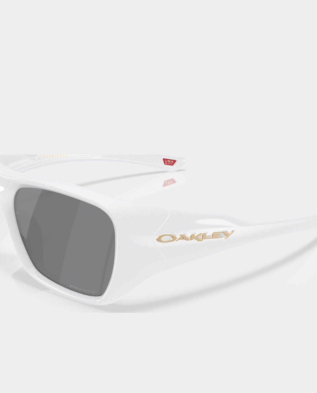 Oakley - Chaminade - Pearl White with Prizm Black Lens Sunglasses Oakley