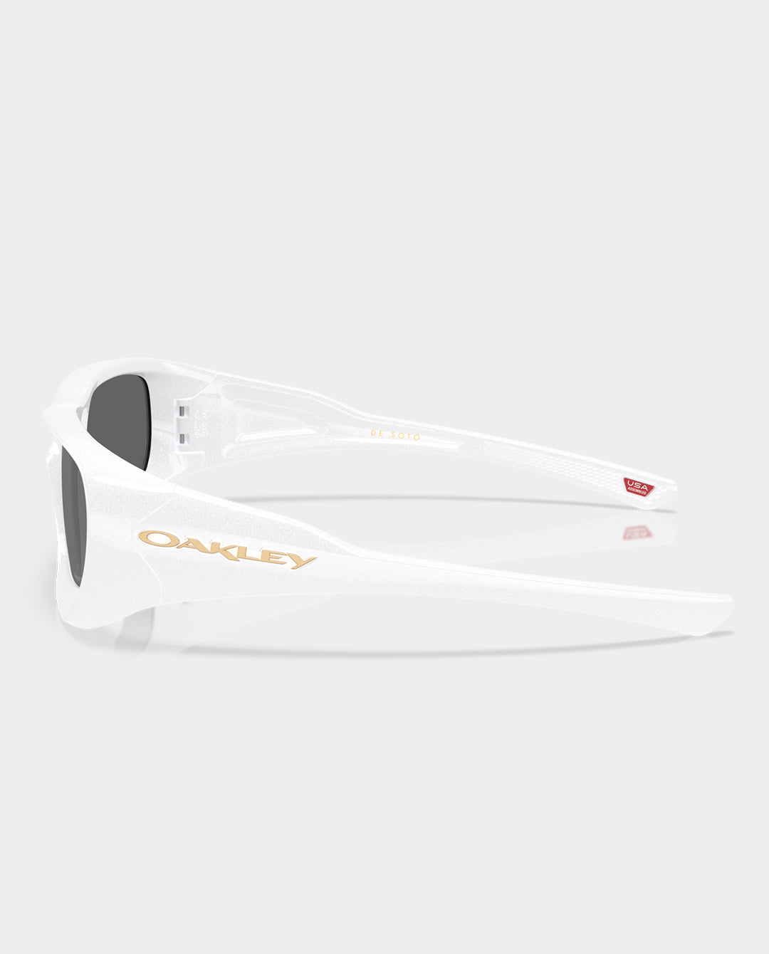 Oakley - De Soto - Pearl White with Prizm Black Lens Sunglasses Oakley
