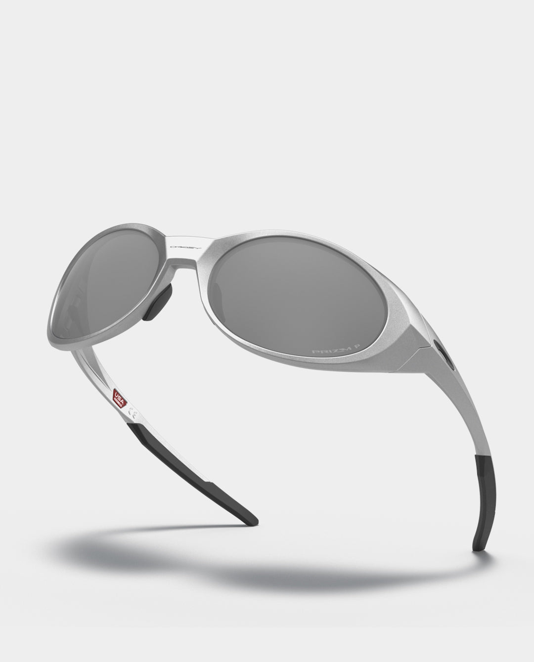 Oakley - Eyejacket Redux - Silver with Prizm Black Polarised Lens Sunglasses Oakley