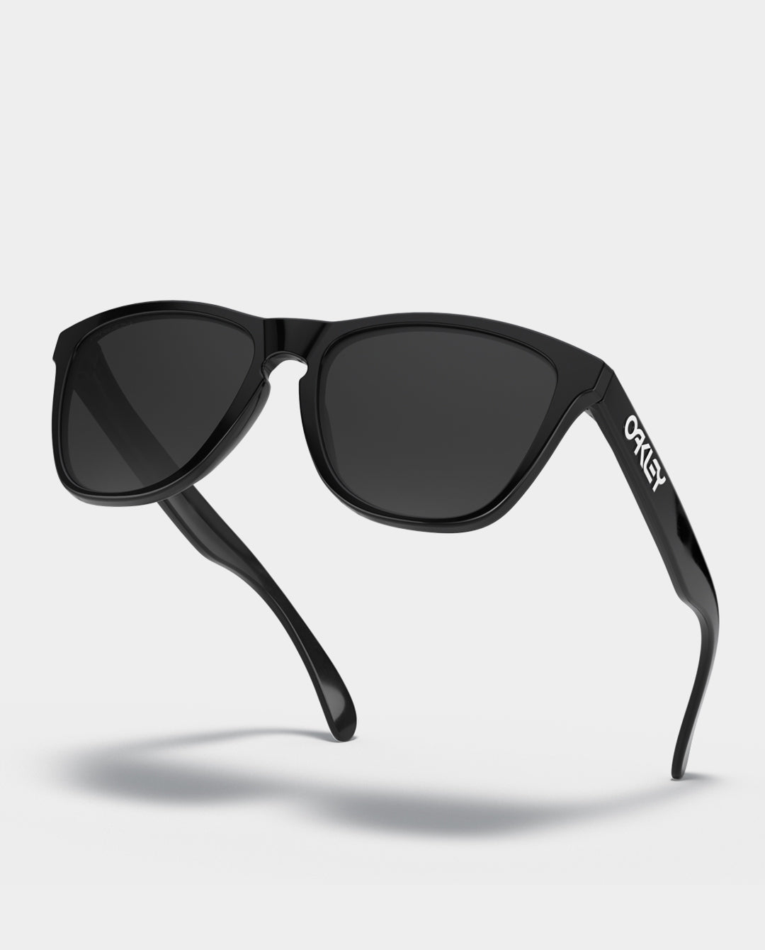 Oakley - Frogskins - Polished Black with Prizm Black Lens Sunglasses Oakley