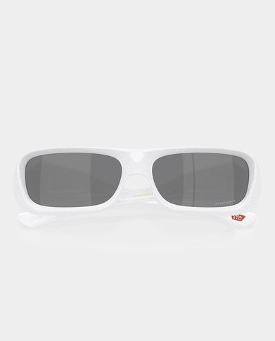 Oakley - Permian Sunglasses - Pearl White with Prizm Black Lens Sunglasses Oakley