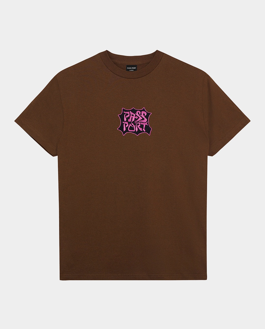 Passport - Glyph Tee - Chocolate T-Shirts Passport